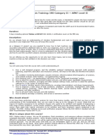 Vibration Analysis Training: ISO Category II + ASNT Level II