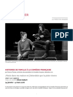 Piece en Images Histoire de Famille A La Comedie Francaise 11012018