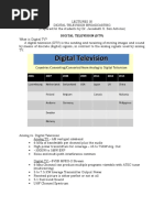 Digital TV Fundamentals Lectures For Students