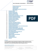 R - Pregnancy Care Visits Tests Info Immunisations - Clinical Guideline V1.0