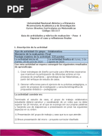 Guia 4. - Paso 4 - Exponer El Caso y Reflexiones Finales