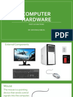 Computer Hardware: Parts & Functions