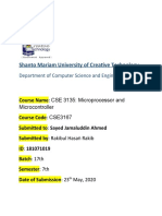 Shanto Mariam University of Creative Technology: Department of Computer Science and Engineering