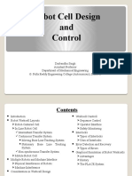 Robot Cell Design and Control