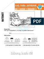 Ficha de Medidas de Masa para Segundo de Primaria