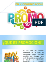 PROMOCION Y COMUNICACION, Mercadotecnia