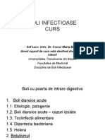 Boli Infectioase Curs: Sef Lucr. Univ. Dr. Cocuz Maria Elena Acest Suport de Curs Este Destinat Doar Uzului Intern!