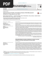 Epidemiological Profile of Colombian Patients With Rheumatoid Arthritis in A Specialized Care Clinic