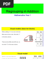 Regrouping in Addition: Mathematics Year 1