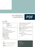 Fournier'S Gangrene: Jeremiah Dreketirua Mbbs 5 Surgery Block 3 - 2018