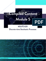 MScFE 620 DTSP Compiled Notes M5