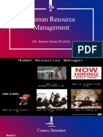 Human Resource Management: Ms. Sumina Susan Kochitty