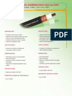 FEEDER 7 - 8 CONDUMEX Cablecoaxialpararadiofrecuencia222mm