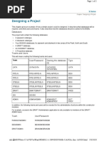 Designing A Project: Administrator User Guide 12 Series