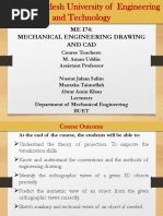 ME 174: Mechanical Engineering Drawing and Cad