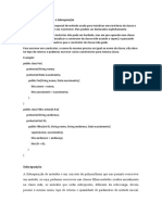 Construtores em Herança e Sobreposição