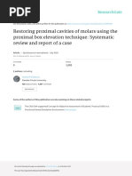 PROXIMAL BOX ELEVATION SYSTEMATIC REVIEW Kielbassa - Phlipp - QI-2015 PDF