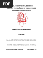 Administraccion de Operaciones 2 Problemas PDF