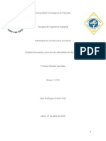 SEMANA 4 - La Estrategia y El Analisis de La Administracion de Recurso Humano