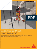 Anclajes Químicos Sika® Anchorfix