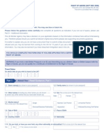 Application Form VAF7 - Right of Abode Form