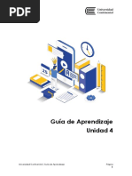 GUÍA DE APRENDIZAJE UNIDAD 4 - Química 2