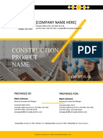 Construction: Project Name