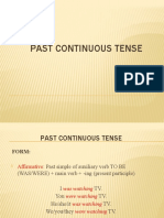 Lecture 7-Past Continuous