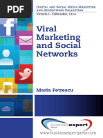 Maria Petrescu, Viral Marketing and Social Networks PDF