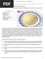 Receta de Masa de Empanada Argentina - Recetasderechupete