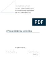 Evolución de La Medicina - Enmariel