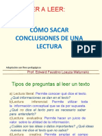 Cómo Sacar Conclusiones