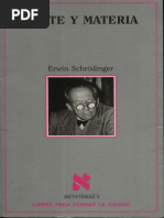 Mente y Materia - Erwin Schrodinger