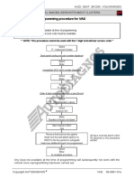 Transponder Key Programming Procedure For VAG