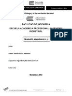 Producto Académico 02 Seguridad y Salud Ocupacional