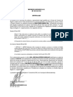 Certificación de Movilidad MA PDF