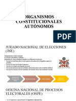 Organismos Constitucionales Autónomos