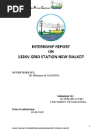 Internship Report ON 132Kv Grid Station New Sialkot: G E P C