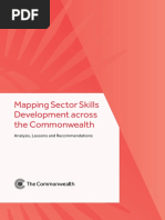 Mapping Sector Skills Development Across The Commonwealth