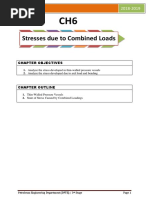 6.1 Chapter Six - Stresses Due To Combined Loads (Dr. Abdulkader)