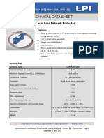 Technical Data Sheet: LPI® Local Area Network Protector