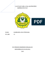 Pengamalan Pancasila Dalam Profesi Keperawatan