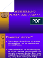 Kuliah 5.3 - STRATEGI BERSAING PERUSAHAAN DOMINAN