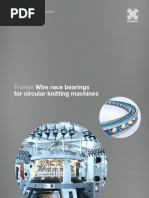 Franke: Wire Race Bearings For Circular Knitting Machines