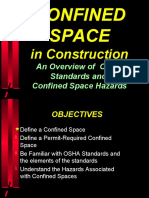 Confined Space: in Construction