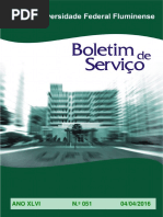 Boletim de Serviço Da UFF Nº 051 de 04-04-2016 - Mudança de Lotação