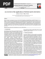 An Overview of The Applications of Furfural and Its Derivatives