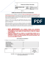 Formulario Datos Clientes Actualizado - PARA VISA