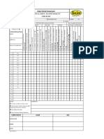 Critical Flange Make-Up Checklist (Empty)