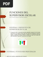 Funciones Del Supervisor Escolar